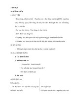 Giáo án lớp 1 năm 2011 - Tuần 31 potx