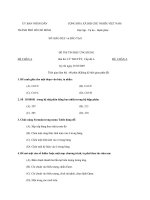 ĐỀ THI TIN HỌC ỨNG DỤNG pps