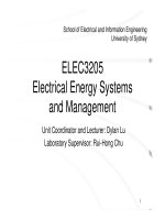 ELEC3205 Electrical Energy Systems and Management pptx