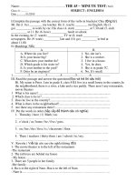 Các bài test tiếng anh - phần 2 potx