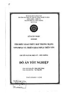 Đề tài tìm hiểu giao thức BGP trong mạng việt namp MPLS và triển khai MPLS trên VPN   luận văn, đồ án, đề tài tốt nghiệp