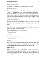 Các bài tập Microsoft .NET 1 phần 5 ppsx