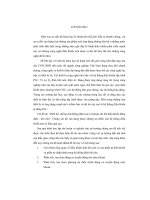 Thiết kế, chế tạo hệ thống phân loại và khoan chi tiết điều khiển bằng điện   khí nén   luận văn, đồ án, đề tài tốt nghiệp