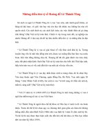 Những điều thú vị về Hoàng đế Lê Thánh Tông pot