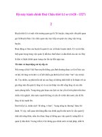 Bộ máy hành chính Hoá Châu thời Lê sơ (1428 - 1527) - 2 potx