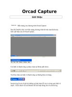 giáo trình thiết kế mạch in phần 1 orcad capture