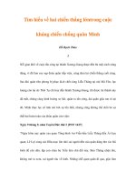 Tìm hiểu về hai chiến thắng lớn trong cuộc kháng chiến chống quân Minh - 3 pps