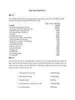 BÀI TẬP KINH TẾ LƯỢNG - CHƯƠNG 2 doc