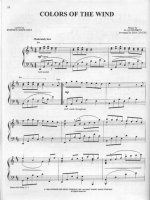 Bản nhạc Color of the wind (V2) pps