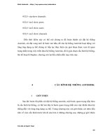 CẤU HÌNH HỆ THỐNG ASTERISK - Chương 4 pdf
