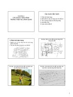 Bài giảng Nguyên lý thiết kế cảnh quan  Chương 4: Các bước tiến hành trong thiết kế cảnh quan