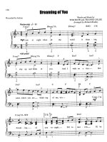 Bản nhạc Dreaming of you pps