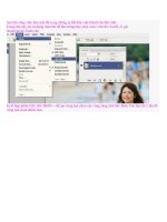 Hướng dẫn photoshop tổng hợp trong một bài phần 1 docx