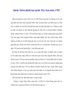 Quân Xiêm đánh bại quân Tây Sơn năm 1783 ppt