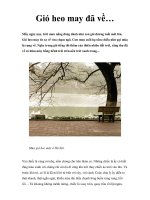 Gió heo may đã về… pptx