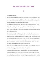 Vài nét về nhà Trần (1225 - 1400) - 4 doc