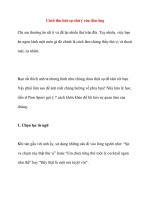 Cách thu hút sự chú ý của đàn ông Chị em thường ăn rất ít và để lại pptx