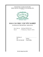 Luận văn tốt nghiệp: Quản trị nhà hàng Winwincafe