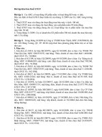 Bài tập khai báo thuế GTGT potx