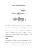 Đầu dò xuyên đất Mars 96 pdf