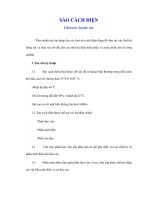 SÀO CÁCH ĐIỆN ppt