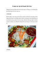 8 món ăn vặt nổi danh Sài Gòn pdf