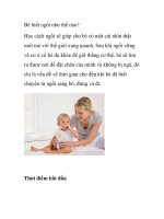 Bé biết ngồi như thế nào? ppt