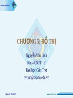 CHƯƠNG 5: ĐỒ THỊ potx