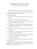 THIẾT BỊ ĐÚC – YÊU CẦU VỀ AN TOÀN - 1 ppsx