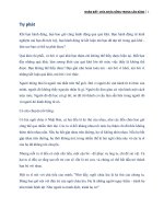 NHẬN BIẾT: CHÌA KHÓA SỐNG TRONG CÂN BẰNG - Phần 9 ppsx