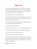 HƯỚNG DẪN HÀNH NGHỀ - Nghề rửa xe ppsx