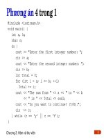 Tìm hiểu hàm và thư viện lập trình phần 2 ppsx