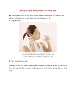 9 bí quyết giản đơn giúp bạn trẻ trung hơn pdf