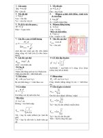 Bí quyết học công thức LÝ 12 pot