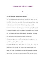 Vài nét về nhà Trần (1225 - 1400) - 3 potx