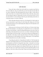 Quản trị nhà hàng Sweet cafe