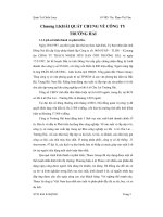 Phân tích chiến lược hiện tại và hướng chiến lược tương lai của công ty TNHH ô tô Trường Hải THACO Group