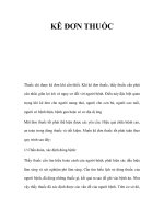 KÊ ĐƠN THUỐC pot