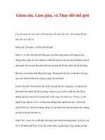 Ai che lưng cho bạn - Giảm cân, Làm giàu, và Thay đổi thế giới docx