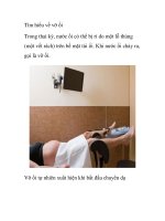 Tìm hiểu về vỡ ối pot