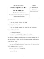 TIÊU CHUẨN PHƯƠNG TIỆN BẢO VỆ MẮT ppsx