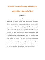 Tìm hiểu về hai chiến thắng lớn trong cuộc kháng chiến chống quân Minh - 2 docx