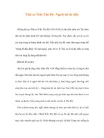 Thái sư Trần Thủ Độ - Người tài đa diện pdf