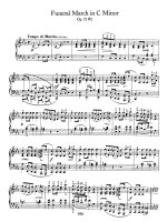 Bản nhạc Funeral March, Op 72 ppsx