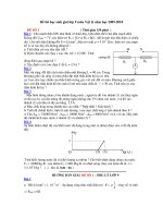 Đề thi học sinh giỏi lớp 9 môn Vật lý năm học 2009-2010 - ĐỀ SỐ 1 pot