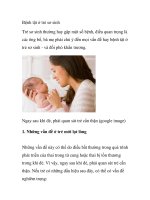 Bệnh tật ở trẻ sơ sinh potx