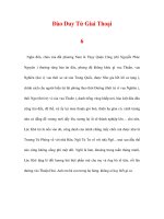 Đào Duy Từ Giai Thoại 6 docx