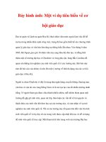 Bảy hình ảnh: Một ví dụ tiêu biểu về cơ hội giáo dục ppt