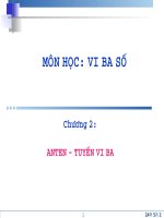 bai giang Thong tin Viba - VT chuong 2 ppsx