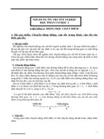 NỘI DUNG ÔN THI TỐT NGHIỆP HỌC PHẦN CƠ HỌC 1 docx